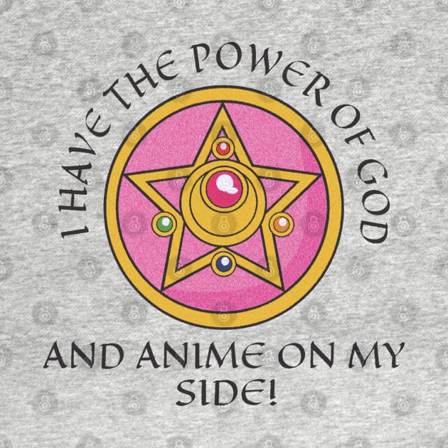 The power of God and anime by Brunaesmanhott0